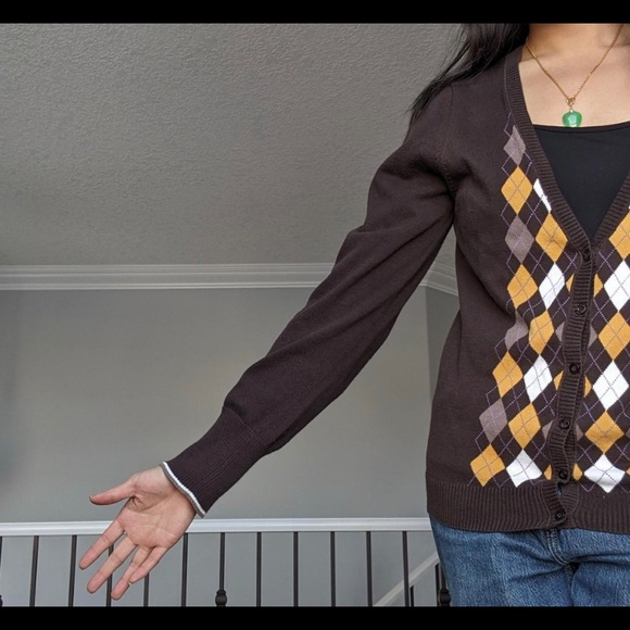 Esprit Argyle Cardigan - Picture 2 of 4